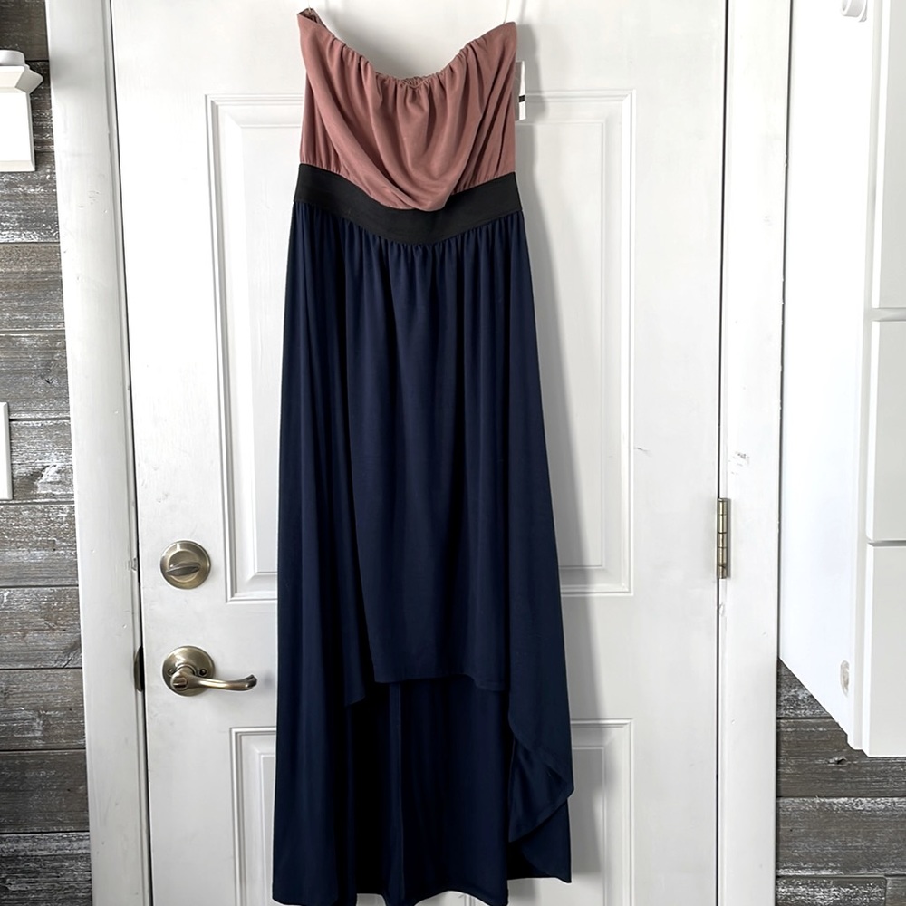 Derek Heart Sleeveless Maxi Dress